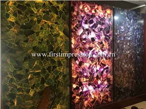Luxury Gemstone Slabs/Semiprecious Agate Stone
