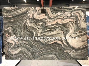 Nice Water Cloudy Grey Marble Cut to Size&Slabs