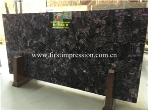 Purple Agate Slabs/China Gemstone Slabs&Tiles