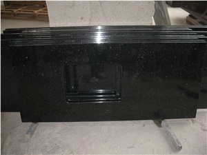 Black Galaxy Granite Countertops Bench Desk Tops