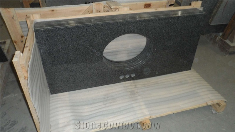 G654 Sesame Grey Granite Countertops