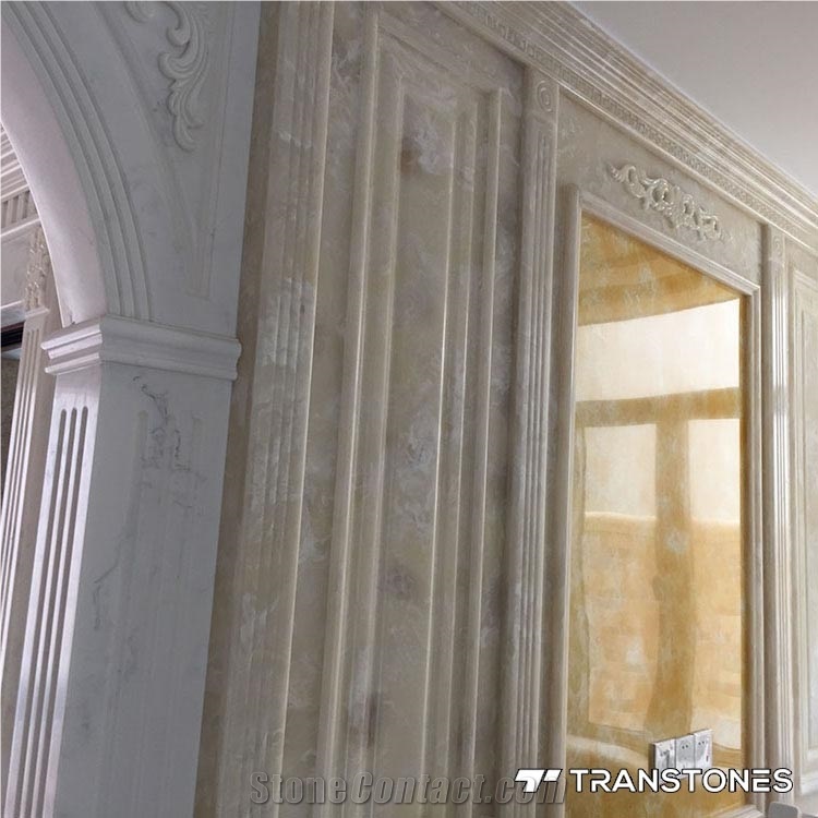 Alabaster Artificial Stone Sheets for Decoration