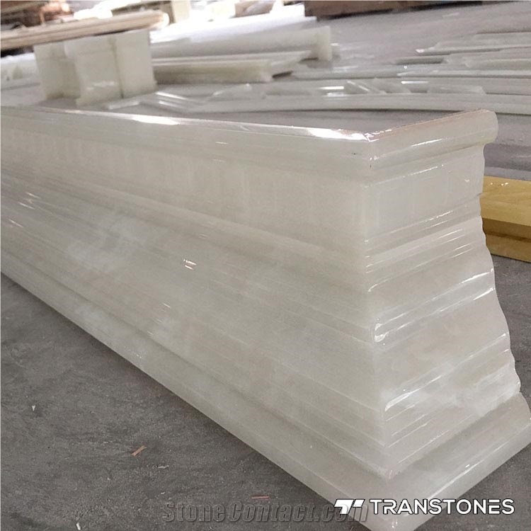 Artificial Marble Stone Panel for Hotel Decoration