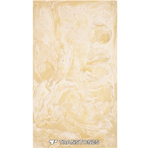 Artificial Translucent Resin Panel Alabaster Tile