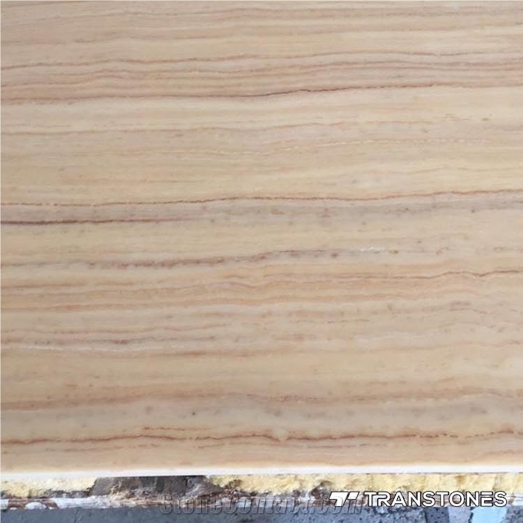 Beige Wood Grain Alabaster Onyx Sheets