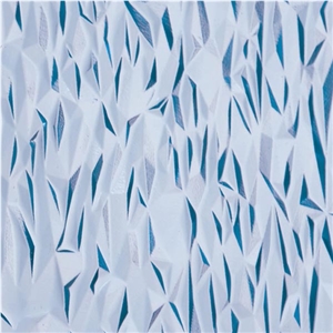 Blue Bulgy Surface Acrylic Panel Walling &Cladding