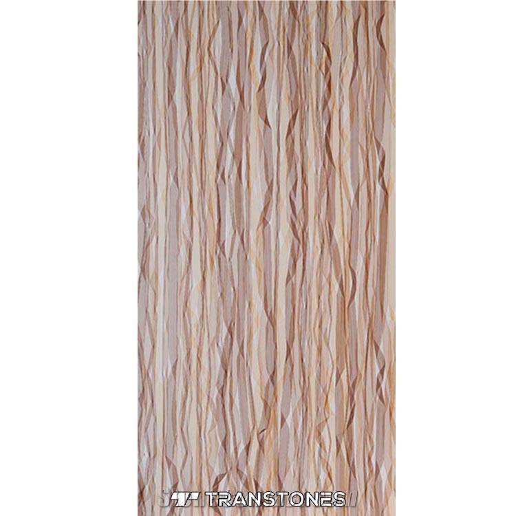 Brown Acrylic Sheet Attracted Pattern Show Display