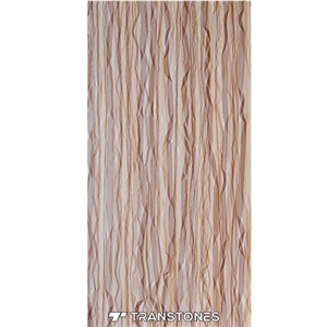 Brown Acrylic Sheet Attracted Pattern Show Display