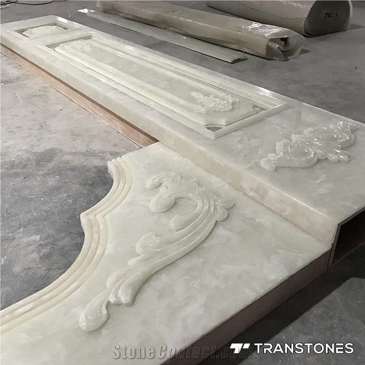 Carrara Marble White Alabaster Stone Home Decors