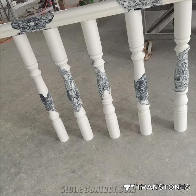 Chinese Style Polished Panel for Handrail Made