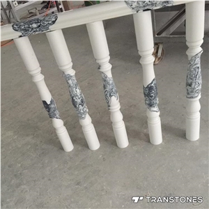 Chinese Style Polished Panel for Handrail Made