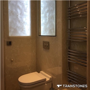 Faux Alabaster Marble Slab for Bathroom Decors