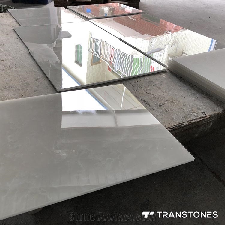 Faux Alabaster Sheet Translucent Resin Panels from China - StoneContact.com