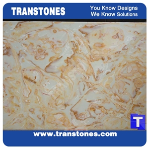 Faux Marble Panel for Interior Furniture Fabricate