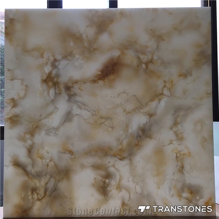 High Quality Faux Alabaster Stone Wall Covering