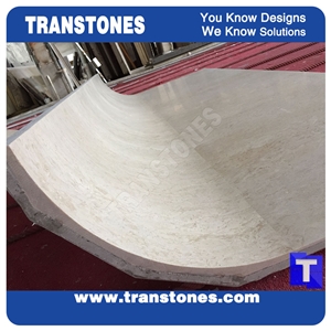 Natural Marble Bath Top Fabricated