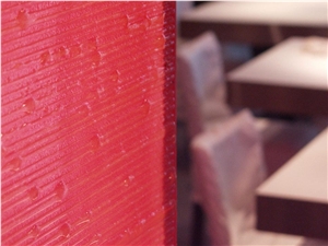 Solid Surface Acrylic Panel Bar Decor Wall Design