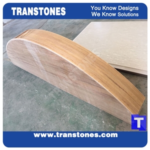 Solid Surface Artificial Honey Onyx Tiles for Table Panel