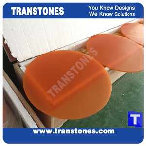 Translucent Acrylic Panel Cut to Size Faux Stone