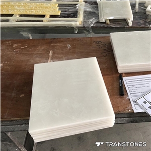 Translucent Faux Alabaster Stone Tile for Wall Decors