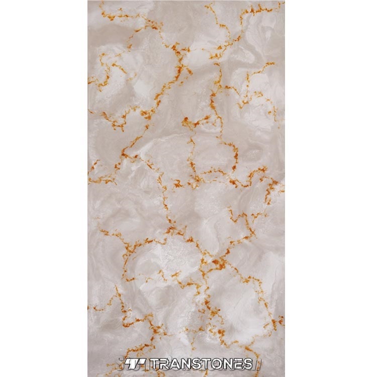 White Artificial Marble Stone Alabaster Sheet