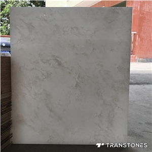 White Faux Onyx Slab Alabaster Stone for Bar Counter
