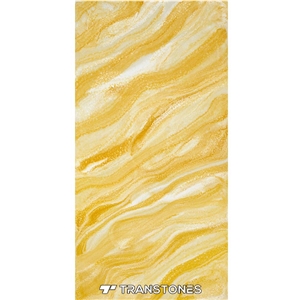 Wooden Vein Faux Stone Panel & Slab for Decors