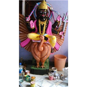 Shani Dev Black Statue