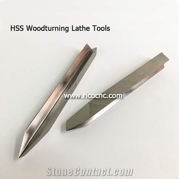 2 in 1 Hss Wood Turning Cutter Tools V Bits