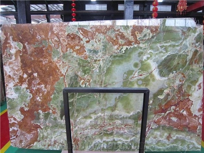 Ancient Green Onyx Slabs&Tiles