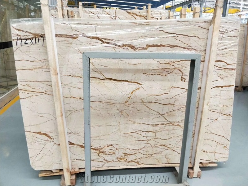 Rich Gold Marble Slabs, Sofitel Gold Marble Slabs