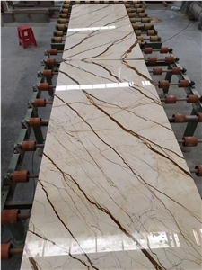 Rich Gold Marble Slabs, Sofitel Gold Marble Slabs