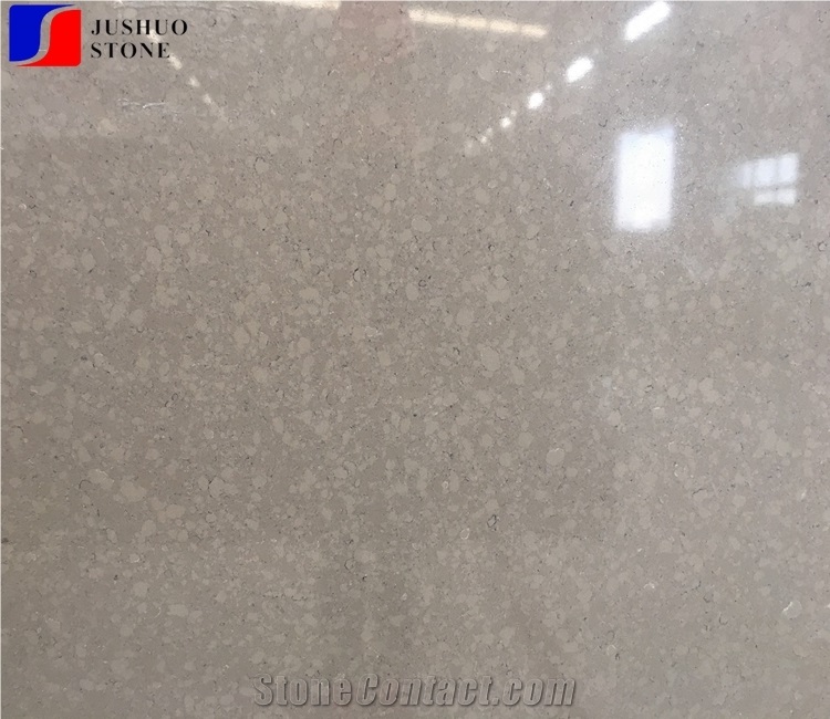 Grey Quartz for Wall/Bathroom Slab Countertop Tile