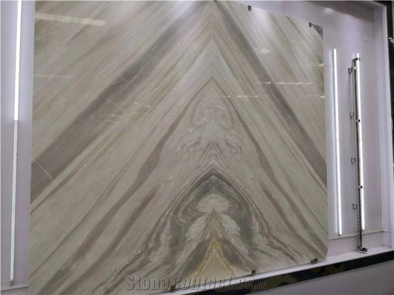 Palissandro Bianco Marble Slabs,Wall Tiles Bookmatched