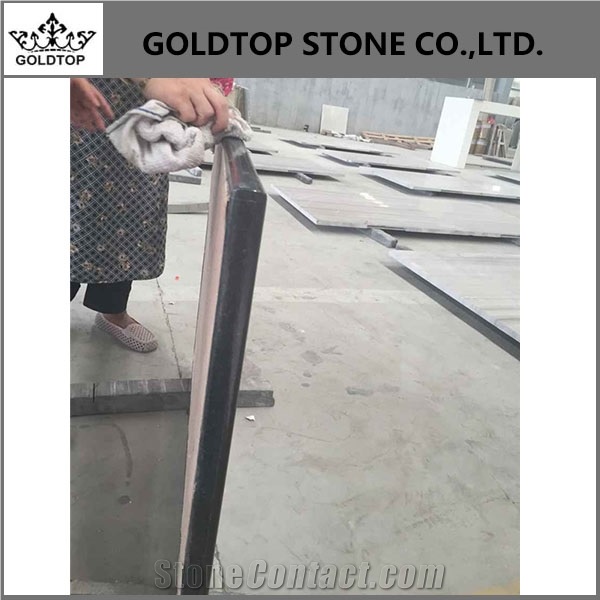 India Black Galaxy Granite High Quality Countertop