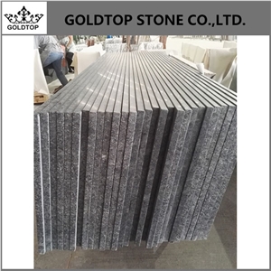 India Steel Gray Polished Granite Countertops