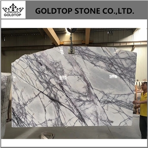 Milas White, New York Marble, Lilac Marlbe Slabs