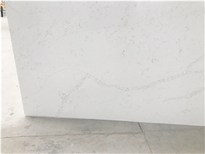 Calacutta White Artificial Stone Kitchen Tile Slab