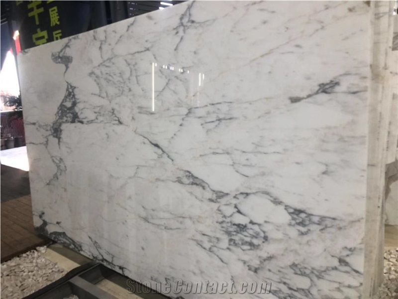 White Statuary Marble Slabs from China
