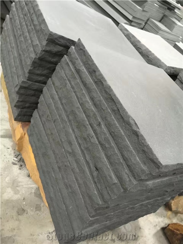Grey Sandstone,Dark Grey Sandstone Tiles & Slabs