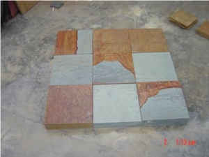 Rusty Blue Mixed Sandstone, Two Color Sandstone