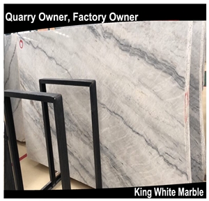 King/Well White Marble Tile for Floor Wall
