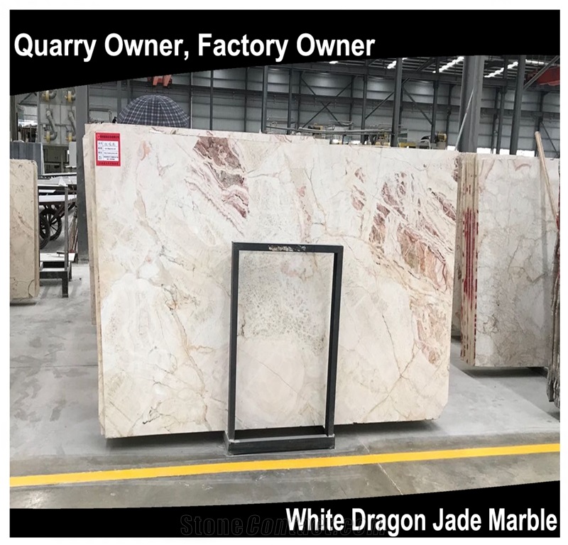 White Dragon Jade Marble Slab/Tile for Floor&Wall
