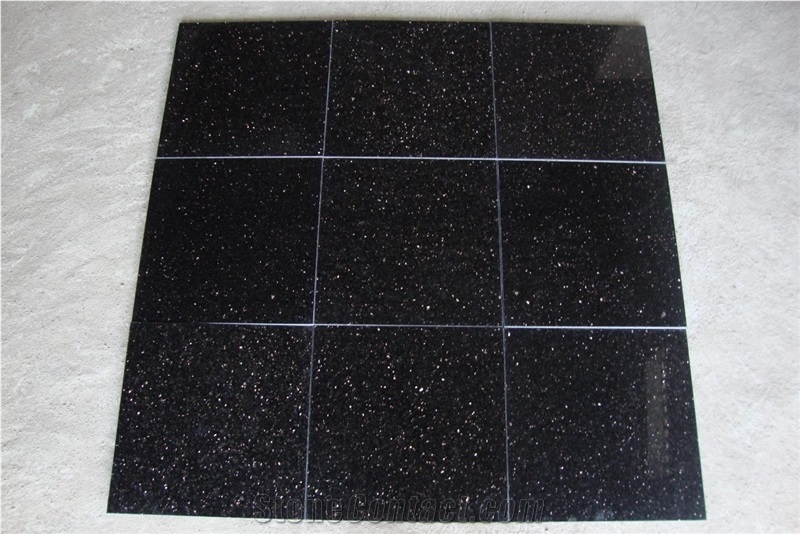 Black Galaxy Star Nero Galaxy Granite Tiles From China StoneContact Com   Black Galaxy Star Nero Galaxy Granite Tiles P692348 1b 