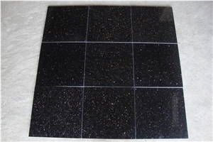 Black Galaxy Star, Nero Galaxy Granite Tiles
