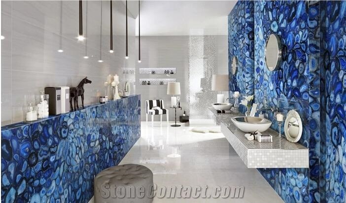Brazil Agate Slabs for Wall Application