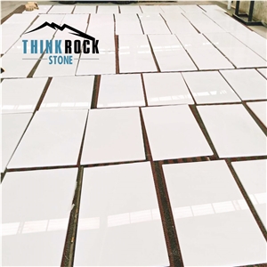 China Fangshan White Marble Slabs for Floor