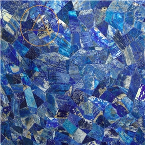 China Lapis Lazuli Semi Precious Stone for Countertops