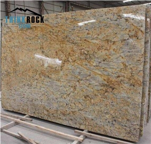 China Mangolian Golden Diamond Granite Slabs Tiles
