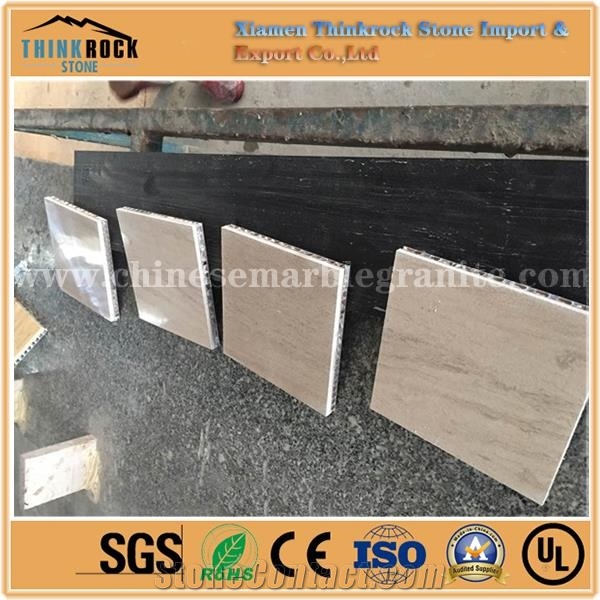 Honed Grey Limestone Aluminum Honeycomb Panels